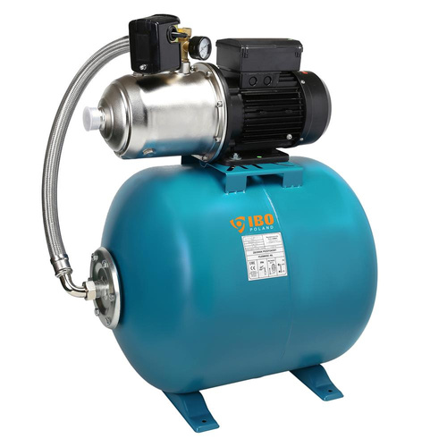 IBO Pompa Powierzchniowa HP 1300 INOX + Zbiornik Ciśnieniowy 150l Polski