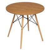 Stół Stolik Kawowy Skandynawski 80cm Drewno