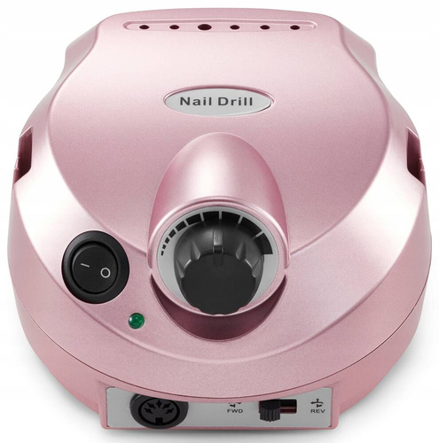 FREZARKA DO PAZNOKCI MANICURE PEDICURE MOCNA PROFESJONALNA 80W FREZY ZESTAW
