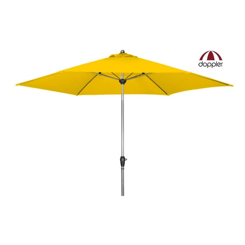 Doppler Parasol Ogrodowy Sunline IV Żółty 320cm