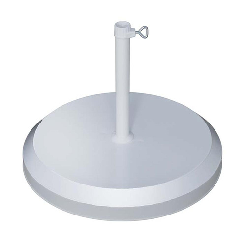 Doppler Podstawa Do Parasola Ogrodowego Betonowa Srebrna PE 20kg (85899NS)