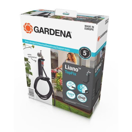 Gardena Wąż Ogrodowy Tekstylny Liano 10m + Wieszak TapFix 18596-20