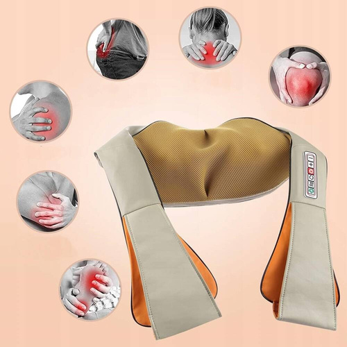 MASAŻER PUNKTOWY SHIATSU Z FUNKCJĄ PODGRZEWANIA