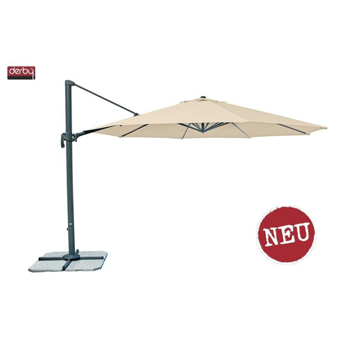 Doppler Parasol Ogrodowy Ravenna 400 cm Ecru (447218 820)
