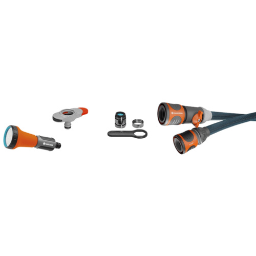 Gardena Wąż Ogrodowy Tekstylny Liano Xtreme 10m Z Adapterem do Kranów Wewnętrznych 18490-20