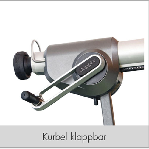 Doppler Parasol Ogrodowy Expert Pendel 350cm Czerwony (438247 T809)