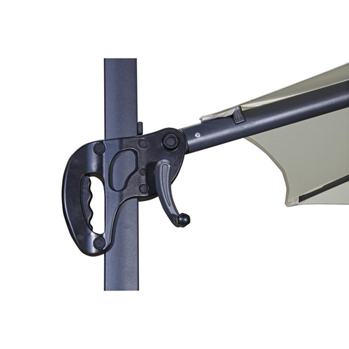 Doppler Parasol Ogrodowy Ravenna Smart 300cm Szary (453248 827)