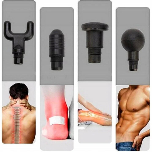 MASAŻER DO MASAŻU CIAŁA MASSAGE GUN PRO Z AKUMULATOREM MOCNY