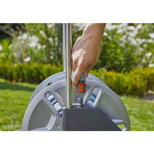 Gardena AquaRoll M Classic Wózek Na Wąż Metalowy z Wężem 13mm 20m 18542-20 