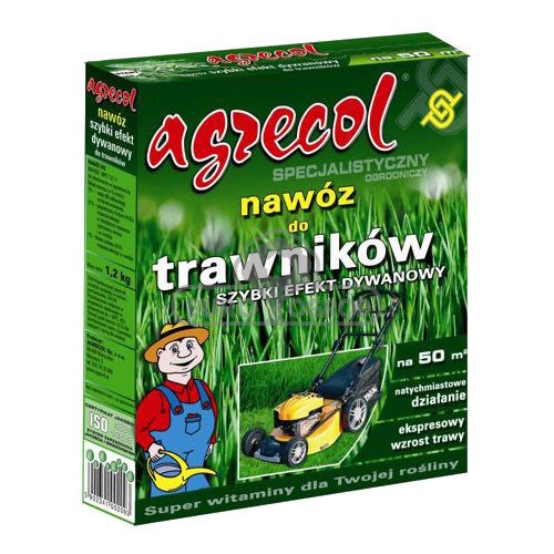 Agrecol Nawóz Do Trawników Szybki Efekt Dywanowy 1,2kg