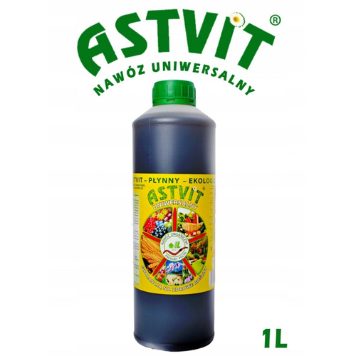 Astvit Nawóz Organiczny Uniwersalny Ekologiczny Koncentrat Płynny 1l