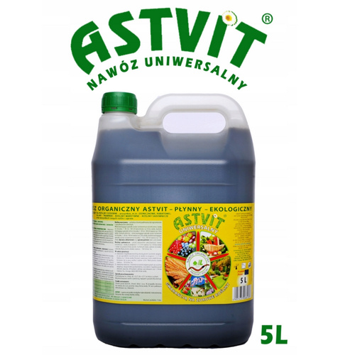 Astvit Nawóz Organiczny Uniwersalny Ekologiczny Koncentrat Płynny 5l