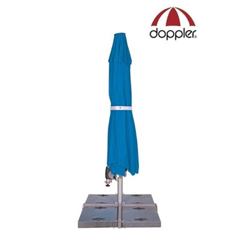 Doppler Parasol Ogrodowy Protect Pendel 400cm Niebieski