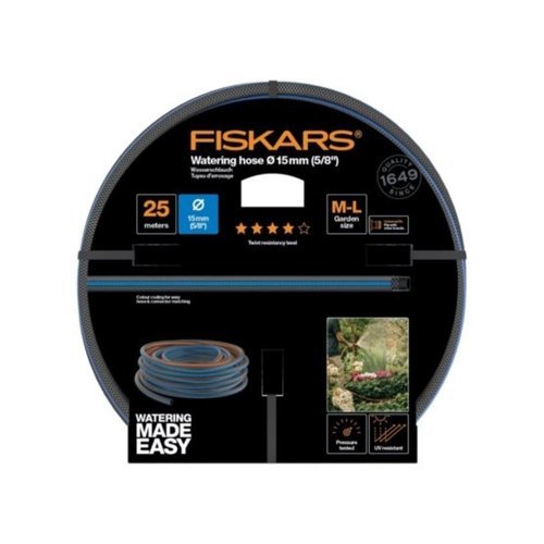 Fiskars Wąż Ogrodowy 15mm 5/8" 25m Q4 1027098