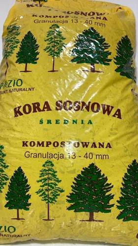 Kora Ozdobna Sosnowa Średnia 60L