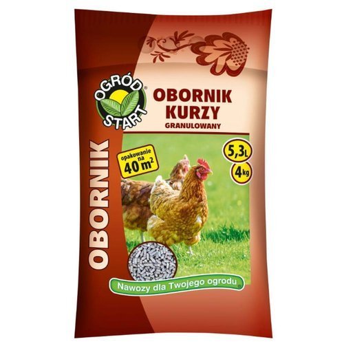 Ogród Start Obornik Kurzy Granulowany Worek 8kg