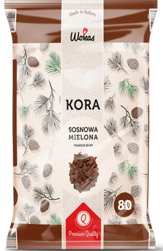 Wokas Kora sosnowa mielona Torf Mix 80L